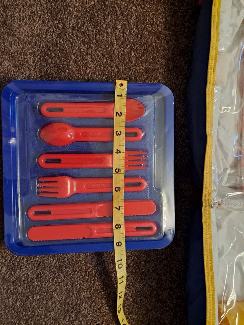 Vintage Retro Sungear Collection Kalor 80's Colorblock Unopened Picnic Set - Picture 10 of 14